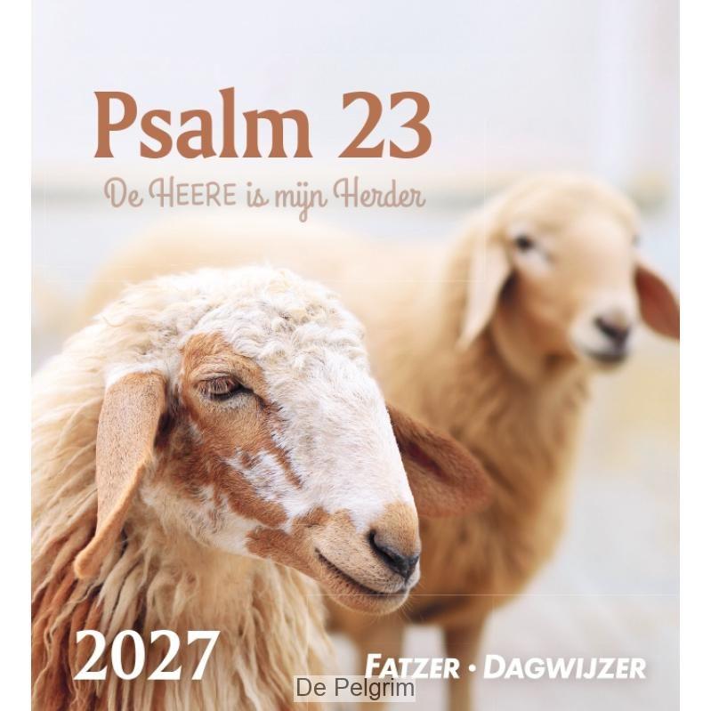 Bureaukalender 2027 Psalm 23 De Heere is mijn Herder | SV