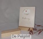 Beukenhouten kaarthouder