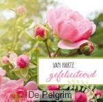 Wenskaart Van harte gefeliciteerd