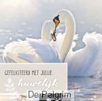 Wenskaart gefeliciteerd met jullie huwelijk