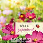 Wenskaart Hartelijk gefeliciteerd