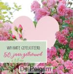 Wenskaart 50 jaar getrouwd