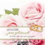 Wenskaart Gefeliciteerd ... jaar getrouwd