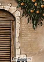 wenkaart | Zie Ik sta aan de deur