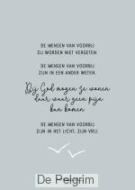 Enkele kaart De mensen van voorbij