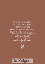 Enkele kaart verlies kindje