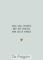 Enkele kaart verlies kindje