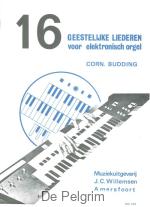 16 Geestelijke liederen - Cornelis Budding